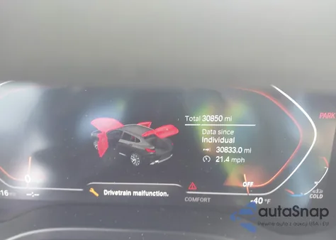 2024 BMW X4 xDrive30I z USA, uszkodzony, nr VIN 5UX33DT06R9V07838